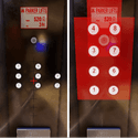 Elevator spatial placements and conflicts