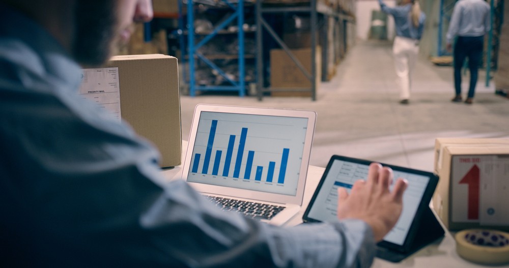Sales data and profits in manufacturing