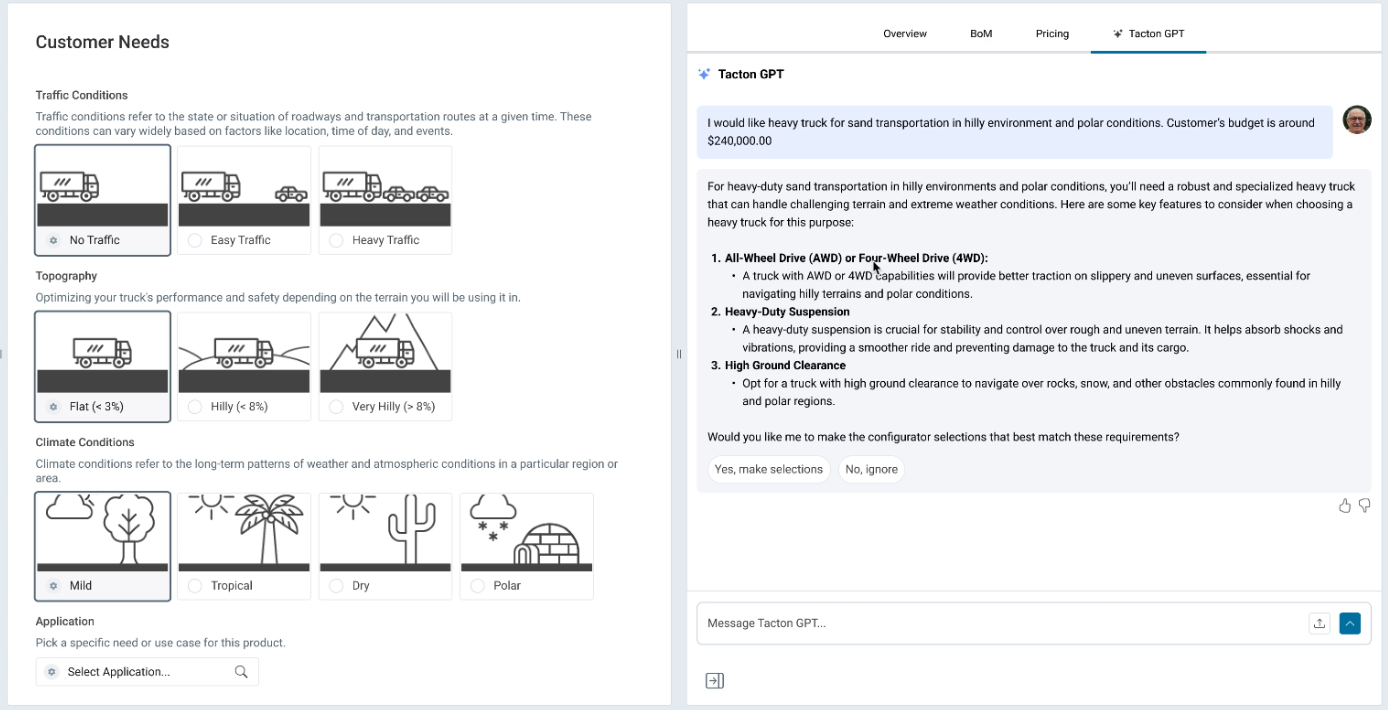 Tacton’s Next Gen Approach with AI for Manufacturing Sales