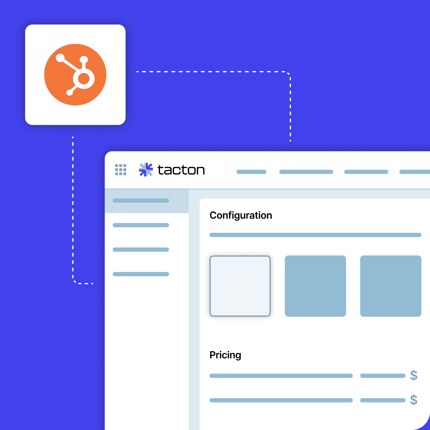 How Tacton integrates with HubSpot