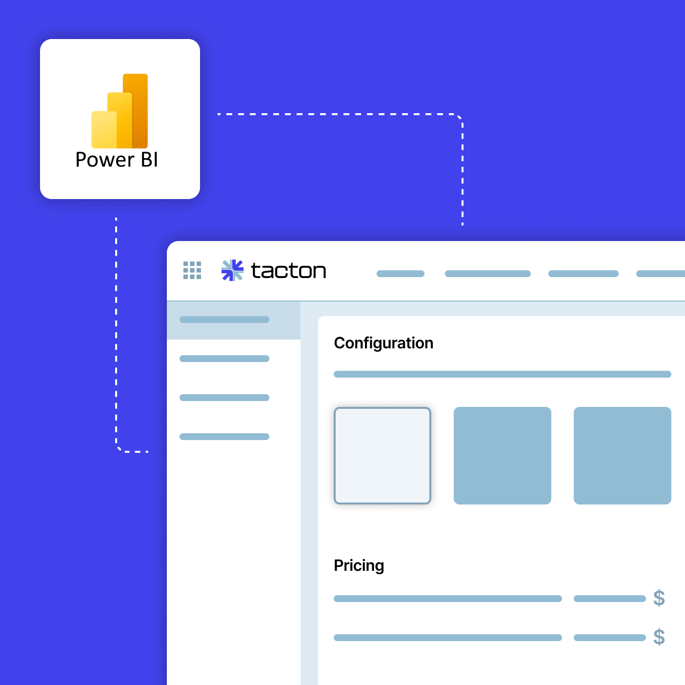 How Tacton integrates with Power BI