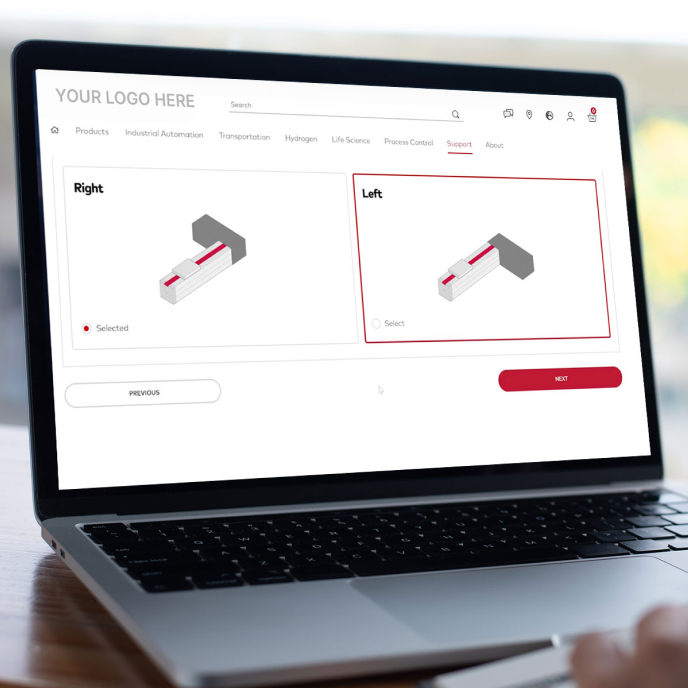 Create a branded user experience